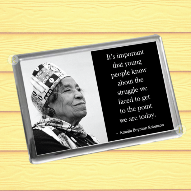 Amelia Boynton Robinson Fridge Magnet